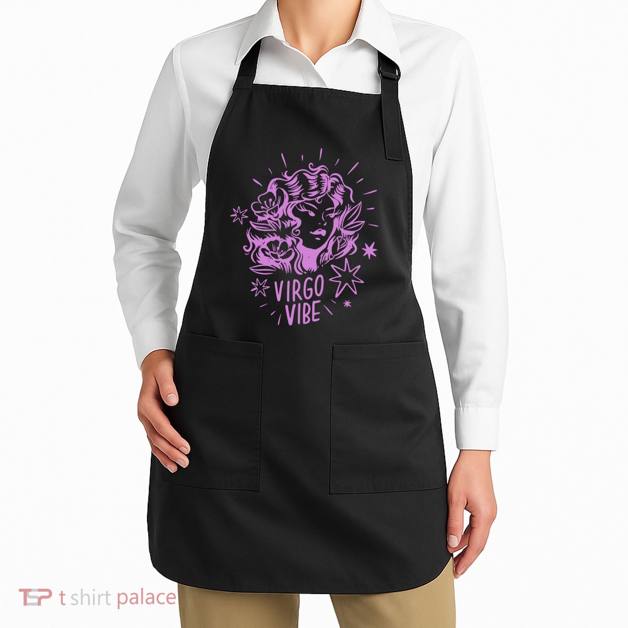 Virgo Vibe Zodiac Apron