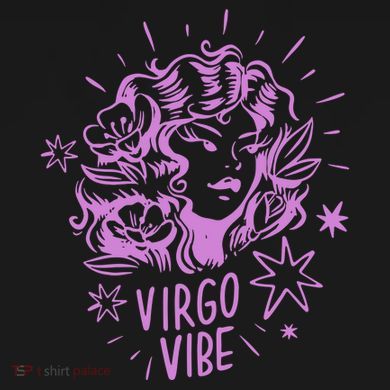 Virgo Vibe Zodiac Sustainable Bucket Hat