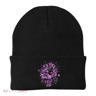 Virgo Vibe Zodiac Beanie