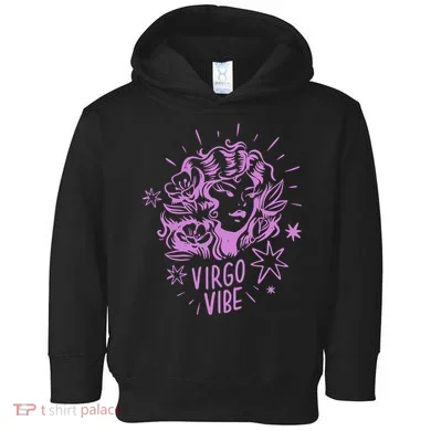 Virgo Vibe Zodiac Toddler Hoodie