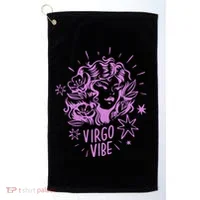 Virgo Vibe Zodiac Golf Towel thumb 0