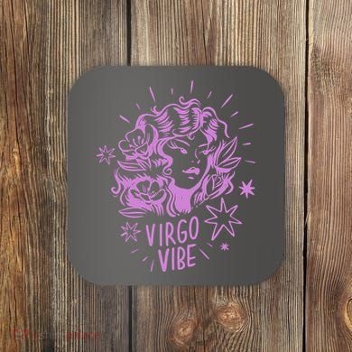 Virgo Vibe Zodiac Coaster