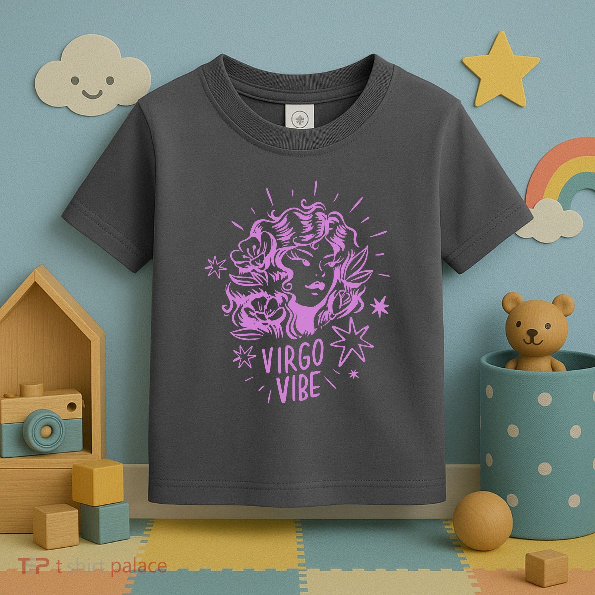 Virgo Vibe Zodiac Toddler T-Shirt
