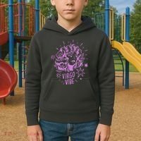 Virgo Vibe Zodiac Kids Hoodie thumb 2