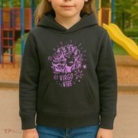 Virgo Vibe Zodiac Kids Hoodie thumb 3