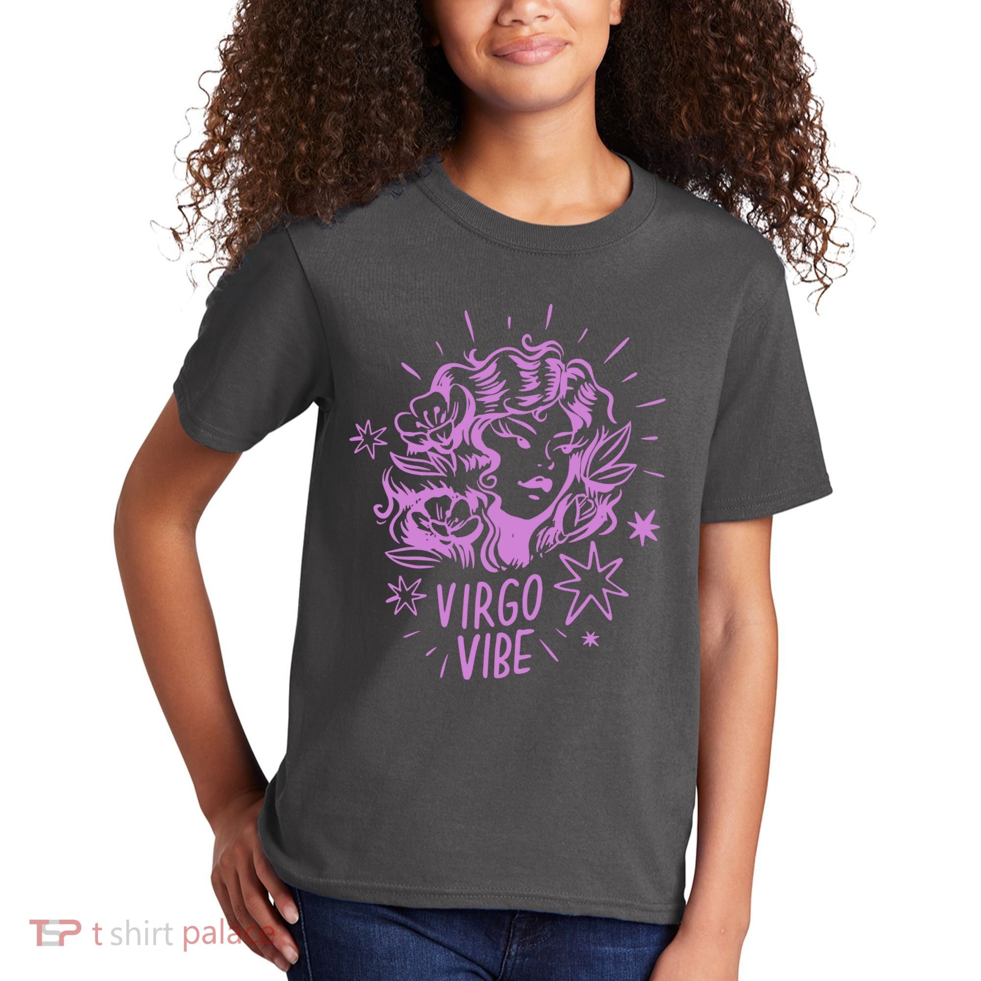 Virgo Vibe Zodiac Kids T-Shirt