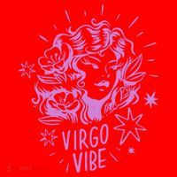 Virgo Vibe Zodiac Santa Hat thumb 1