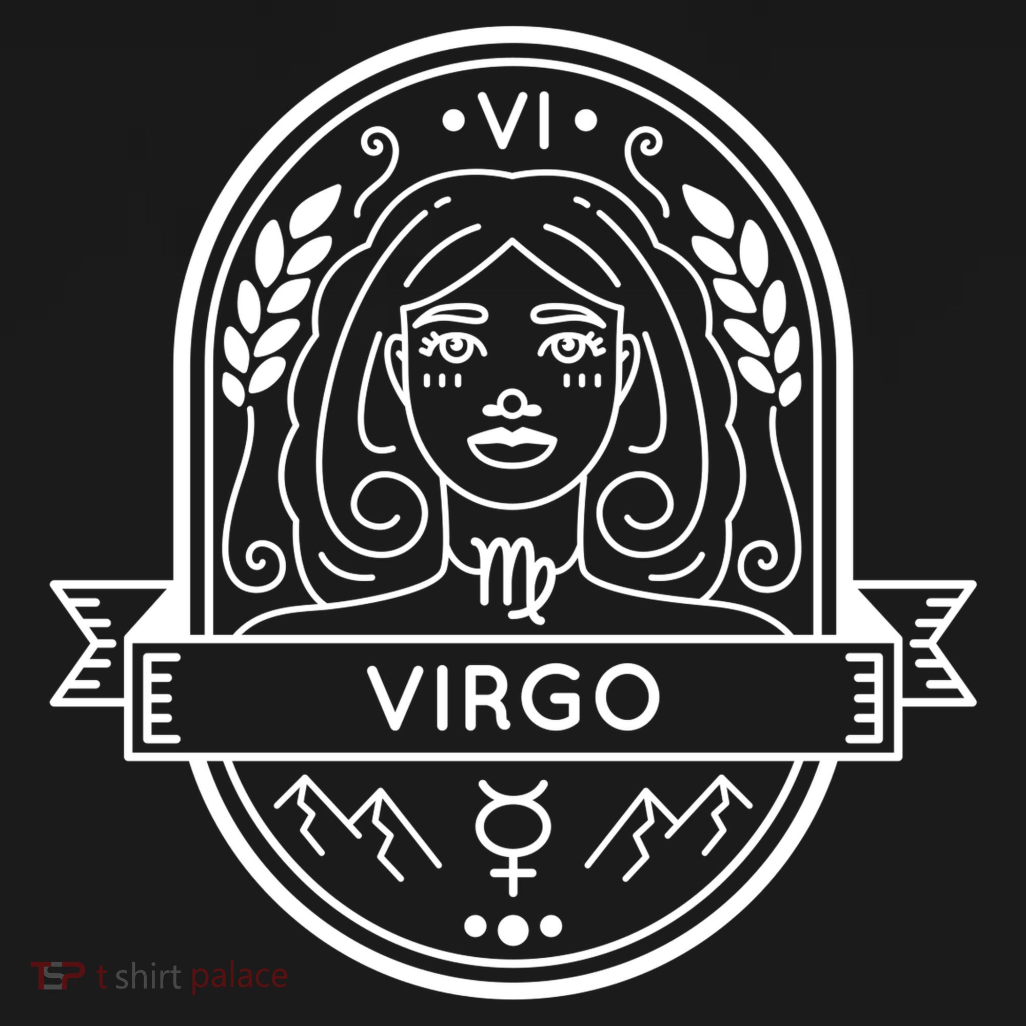 Virgo Zodiac Symbol Design Backpack