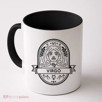 Virgo Zodiac Symbol Design Coffee Mug thumb 0