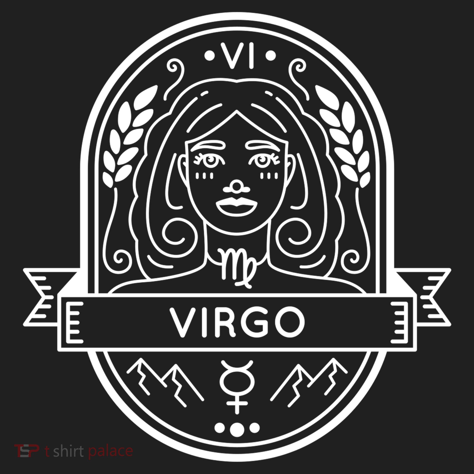 Virgo Zodiac Symbol Design Tumbler