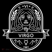 Virgo Zodiac Symbol Design Ornament thumb 1