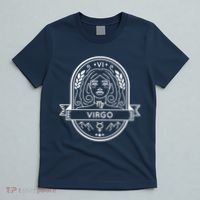 Virgo Zodiac Symbol Design T-Shirt thumb 5