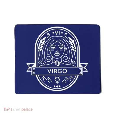 Virgo Zodiac Symbol Design Mousepad