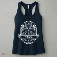 Virgo Zodiac Symbol Design Women's Tank Top thumb 3