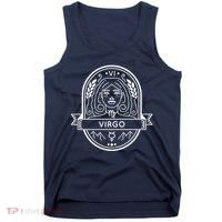 Virgo Zodiac Symbol Design Tank Top thumb 0