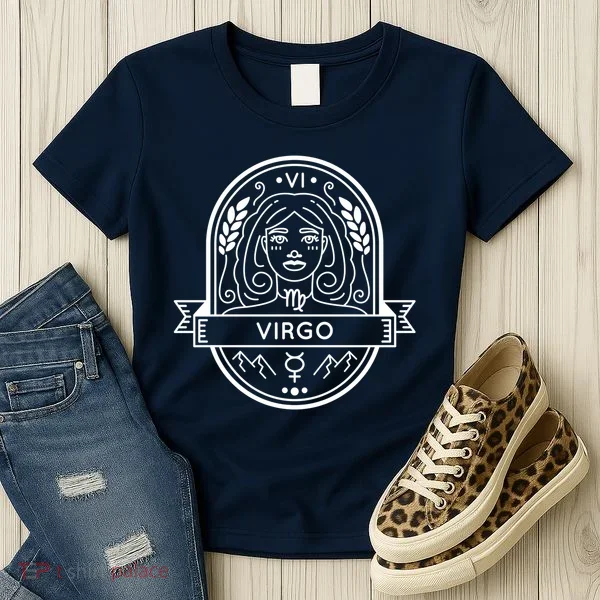 Virgo Zodiac Symbol Design Women's T-Shirt
