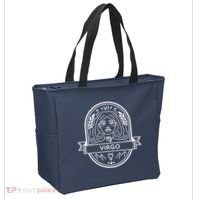 Virgo Zodiac Symbol Design Tote Bag thumb 2