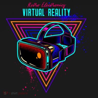 Virtual Reality Neon Doggie Tank