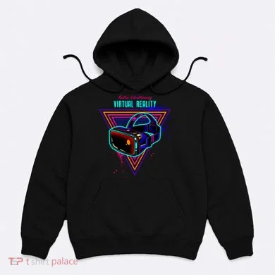 Virtual Reality Neon Hoodie