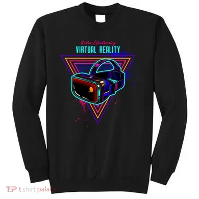 Virtual Reality Neon Sweatshirt
