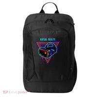 Virtual Reality Neon City Backpack thumb 0