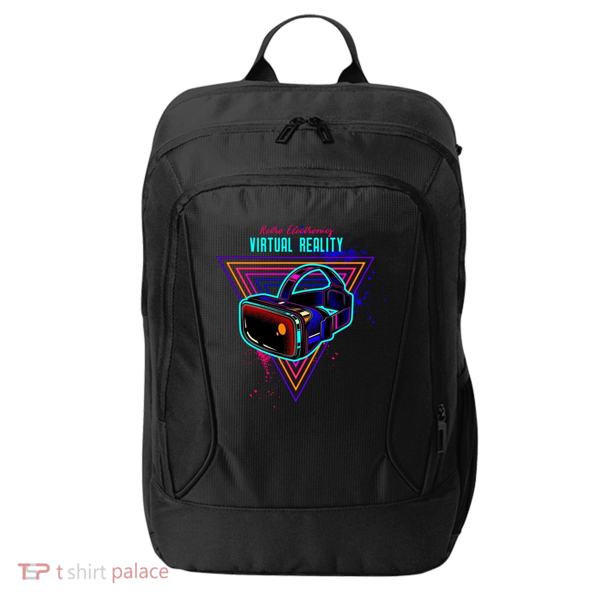 Virtual Reality Neon City Backpack