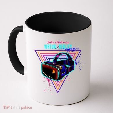 Virtual Reality Neon Coffee Mug
