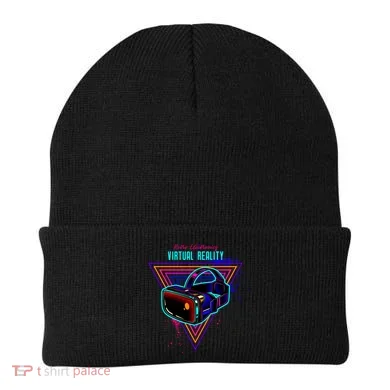 Virtual Reality Neon Beanie