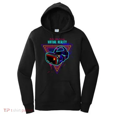 Virtual Reality Neon Women's Hoodie