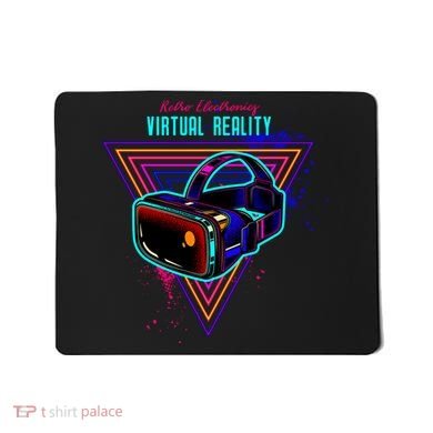 Virtual Reality Neon Mousepad