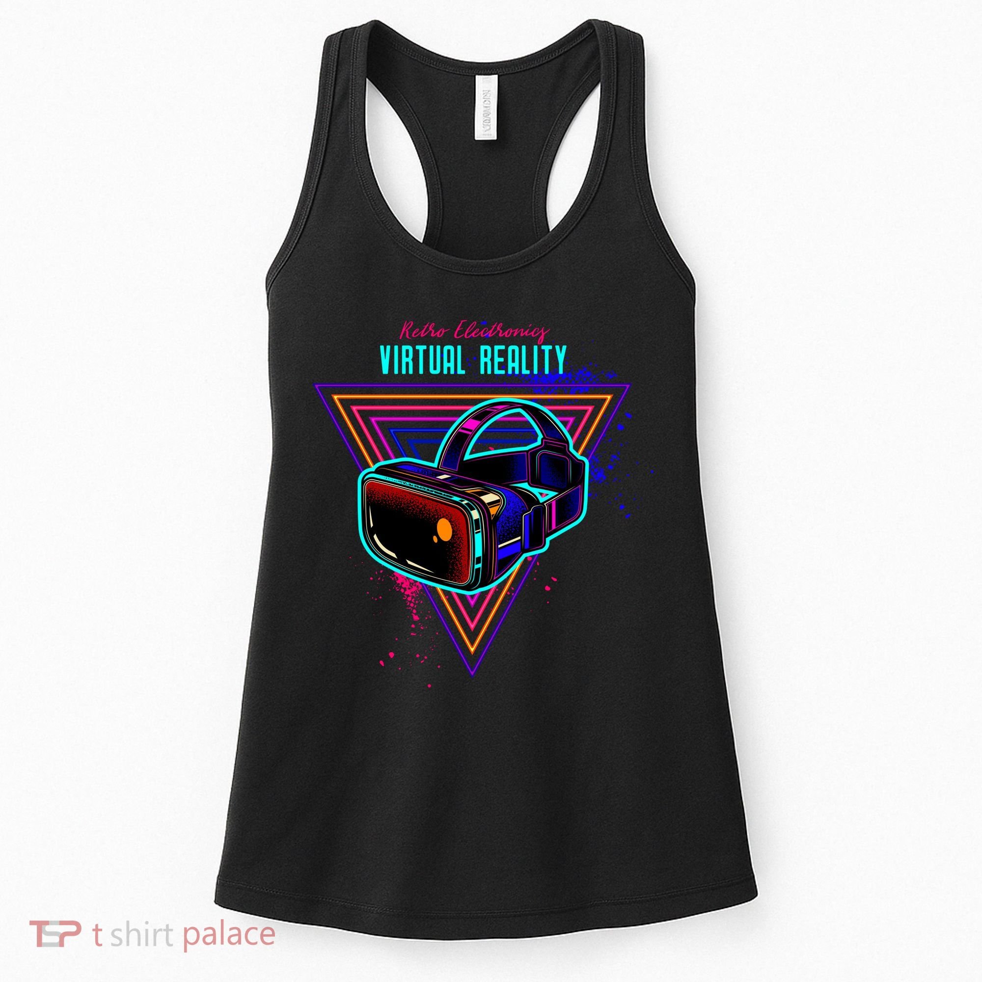 Virtual Reality Neon Women's Tank Top