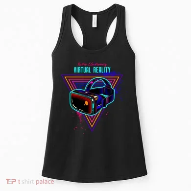 Virtual Reality Neon Women's Tank Top