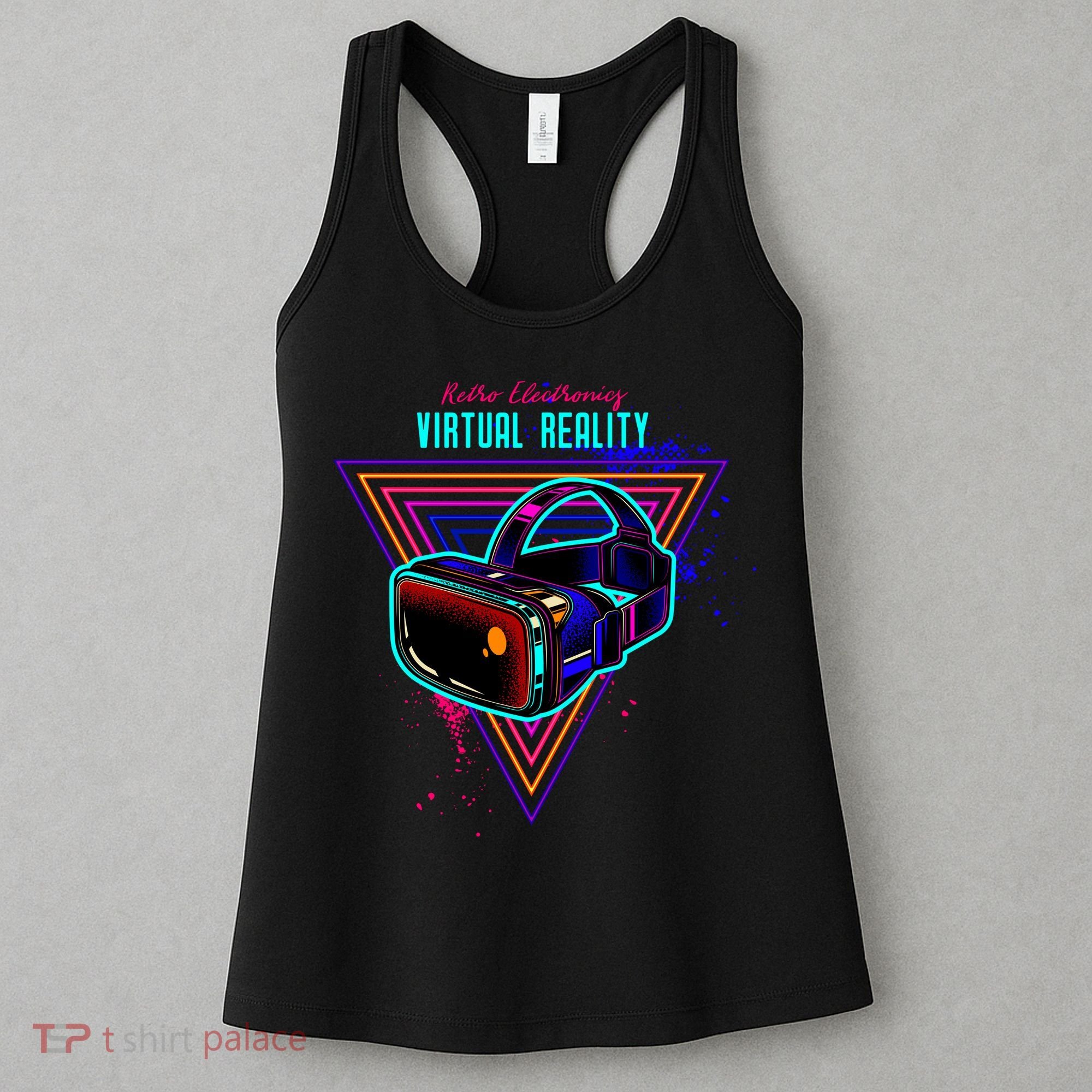 Virtual Reality Neon Women's Tank Top