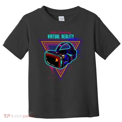Virtual Reality Neon Toddler T-Shirt