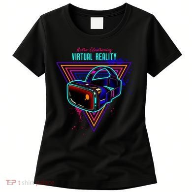 Virtual Reality Neon Women's T-Shirt
