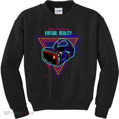 Virtual Reality Neon Kids Sweatshirt