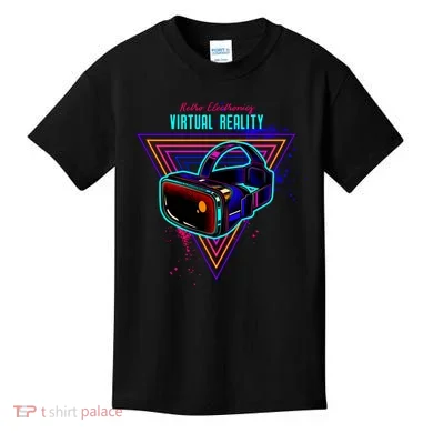 Virtual Reality Neon Kids T-Shirt