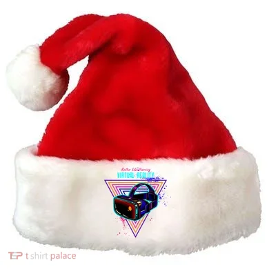 Virtual Reality Neon Santa Hat