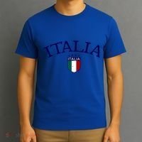 Vintage Italia Soccer Funny Gift T-Shirt thumb 3