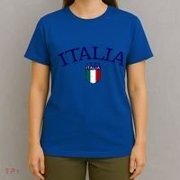 Vintage Italia Soccer Funny Gift T-Shirt thumb 4