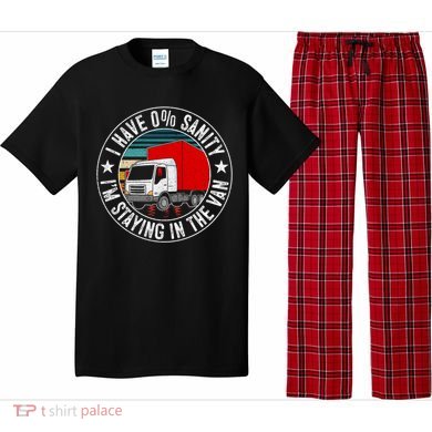 Vintage IM Staying In Tha Van Phasmophobia Funny Meaningful Gift Pajama Set