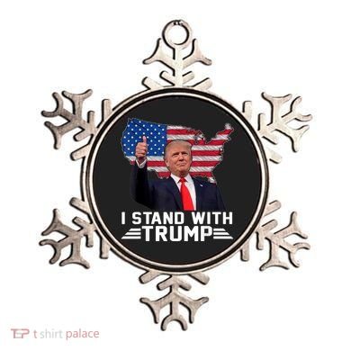 Vintage I Stand With Trump Pro Trump Supporter Ornament