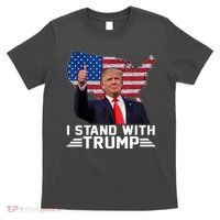 Vintage I Stand With Trump Pro Trump Supporter T-Shirt thumb 0