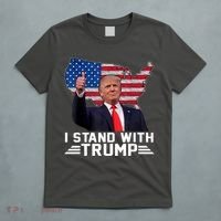 Vintage I Stand With Trump Pro Trump Supporter T-Shirt thumb 5