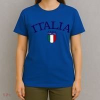 Vintage Italia Soccer Gift T-Shirt thumb 4