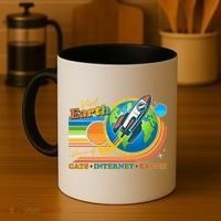 Visit Earth Home Of Cats Internet Bacon Coffee Mug thumb 4