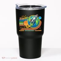 Visit Earth Home Of Cats Internet Bacon Tumbler thumb 0