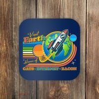Visit Earth Home Of Cats Internet Bacon Coaster thumb 0