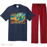 Visit Earth Home Of Cats Internet Bacon Pajama Set thumb 0