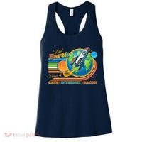 Visit Earth Home Of Cats Internet Bacon Women's Tank Top thumb 0